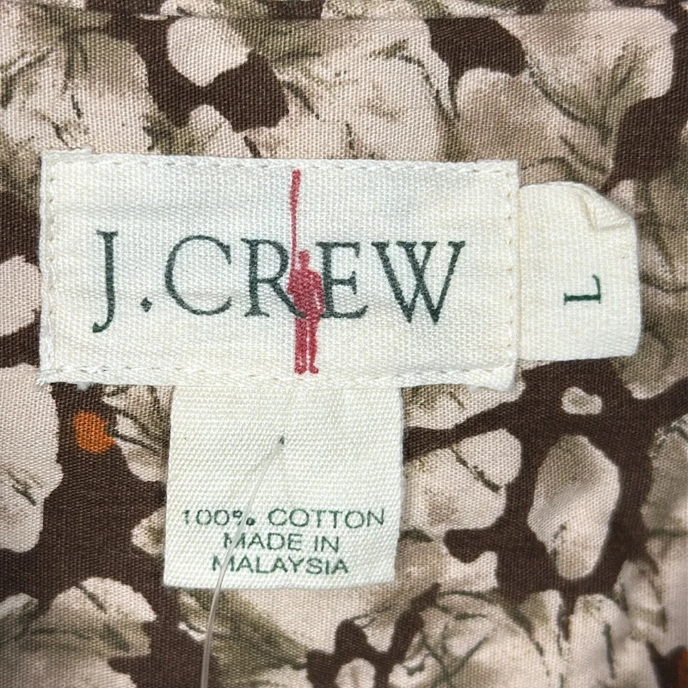NWT Deadstock J.‎ Crew Oarman Floral Patterned Men's Shirt